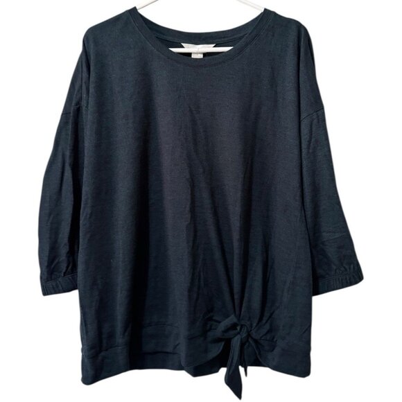 Christopher & Banks Women Size Large Knot Bottom Cotton Blend Office‎ Teacher - Picture 1 of 13